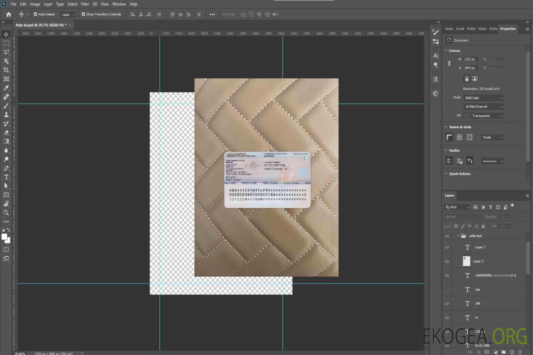 Permis de séjour en Allemagne 2011-pres, version 2 photolook RETOUR template